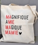 Tote Bag - Magnifique Amie Magique Mamie