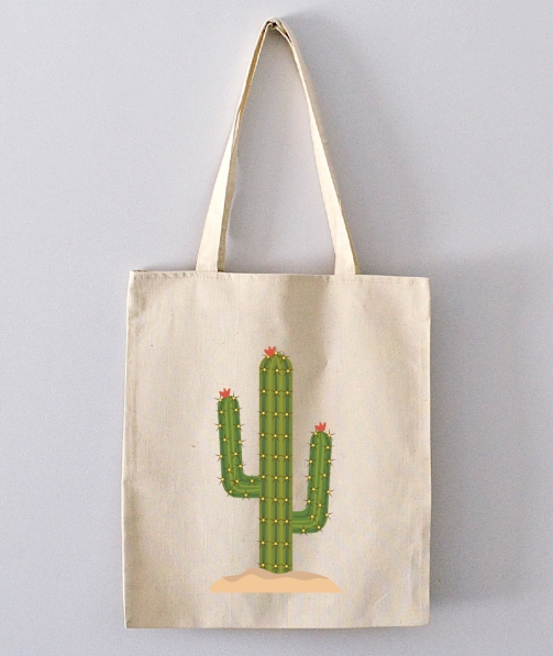 Tote Bag - Cactus mexicain